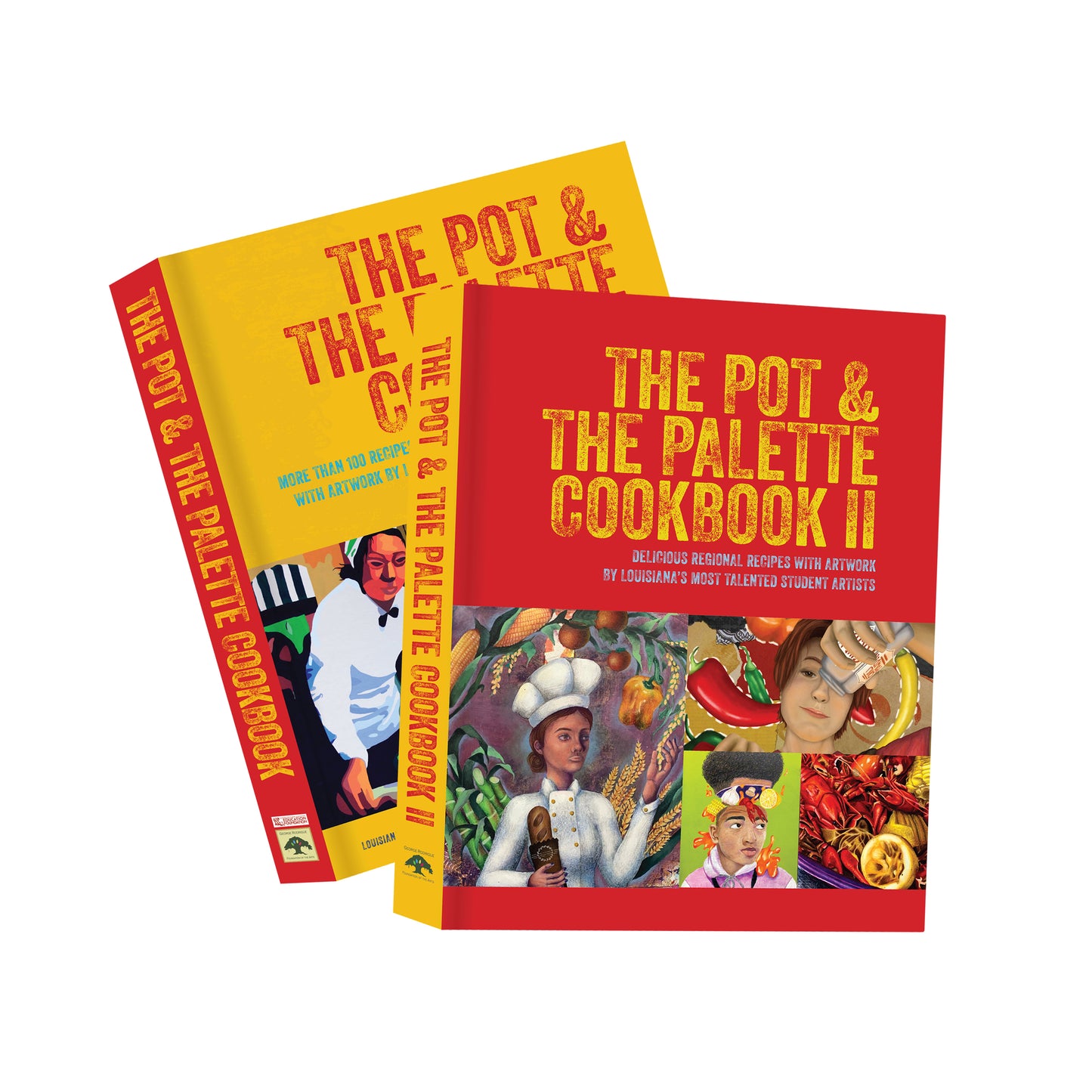 The Pot & The Palette Cookbook I & II BUNDLE